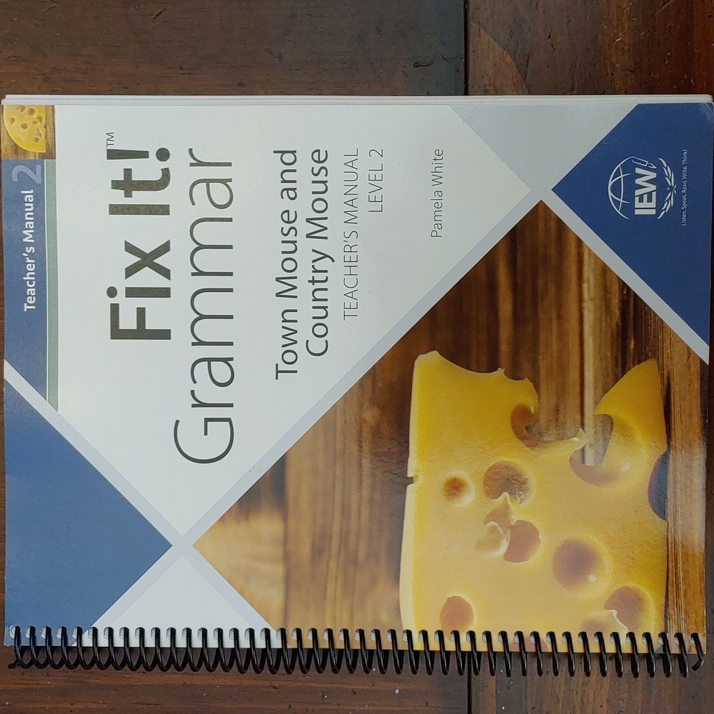 Fix It! Grammar teacher's manual